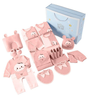 23 Pcs Newly Born Baby Girl/Boy Gift Hamper PinkDonald - Little Surprise Box23 Pcs Newly Born Baby Girl/Boy Gift Hamper PinkDonald