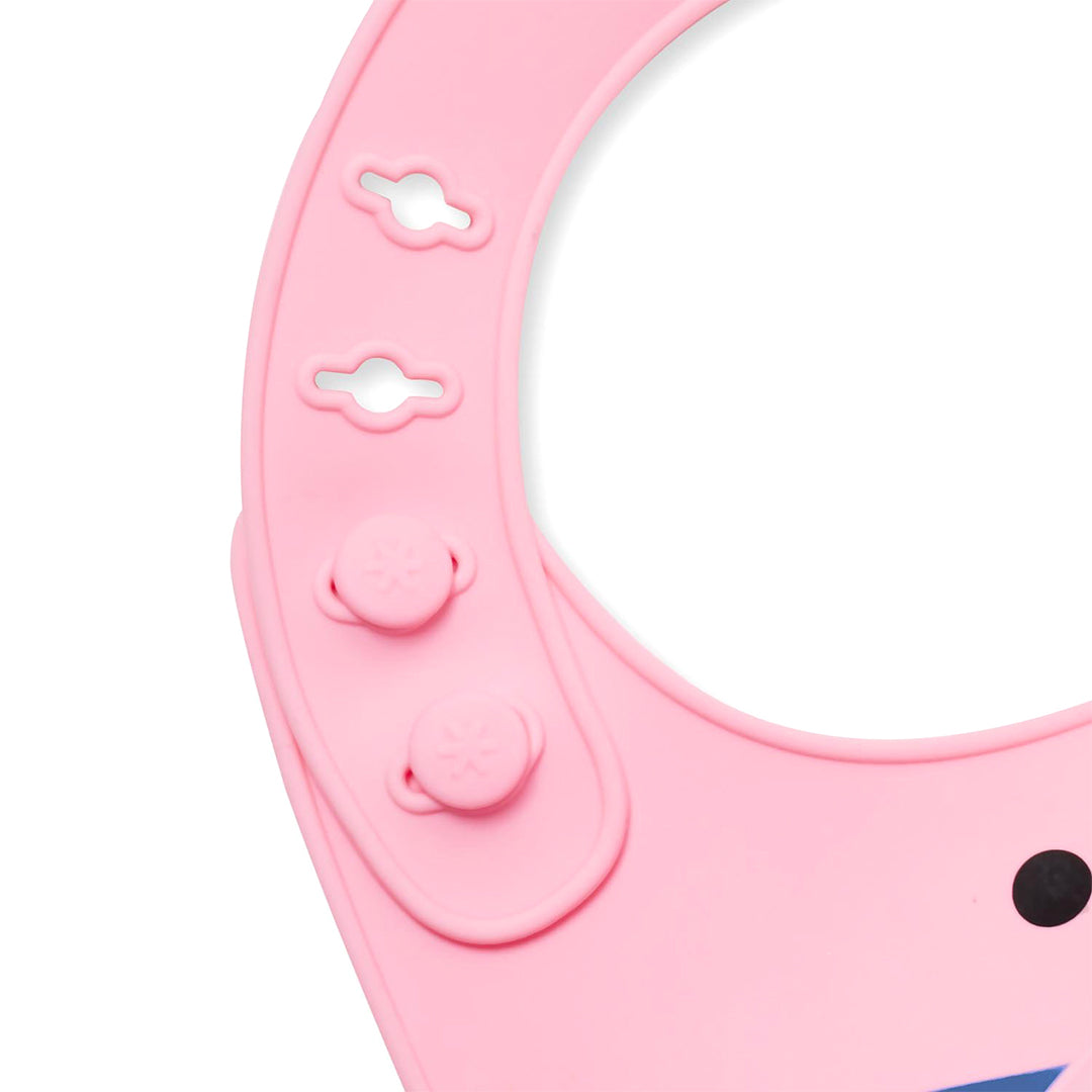 Skip Hop Zoo Fold & Go Silicone Bib- Butterfly