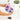 Skip Hop Zoo Fold & Go Silicone Bib- Butterfly