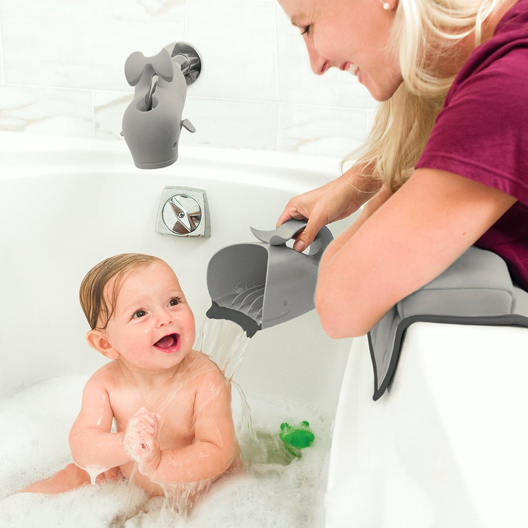 Skip Hop Moby Waterfall Bath Rinser Grey