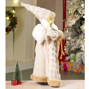 24 inches/2feet Gold King style Santa,Christmas Home and Table Décor - 24 inch Christmas