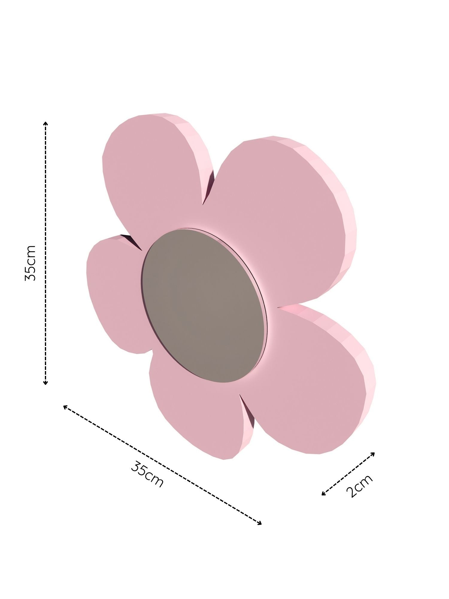 W&R Flower shelf with mirror