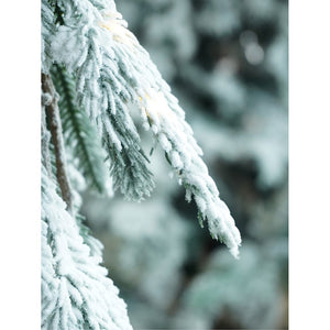 2.5 feet Frosty Downward Branches, Table Top Christmas Tree with Battery operated lights - Christmas