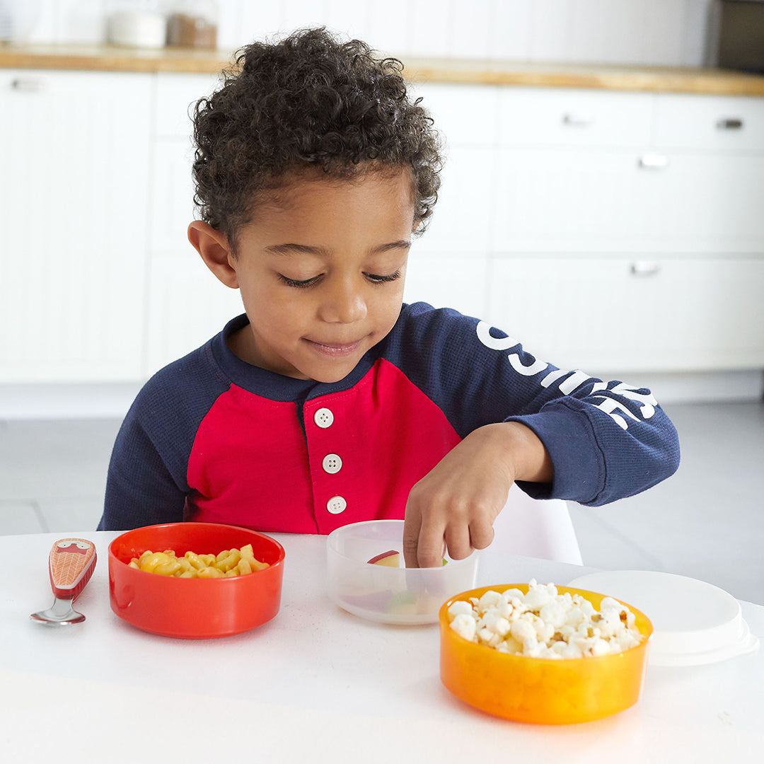 Skip Hop Zoo Smart Serve Non-Slip Bowls- Fox
