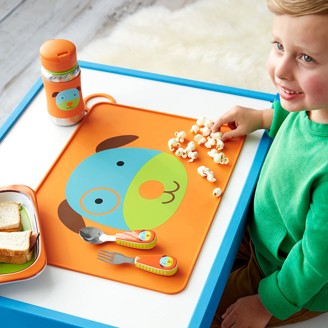 Skip Hop Zoo Utensils Fork & Spoon - Dog