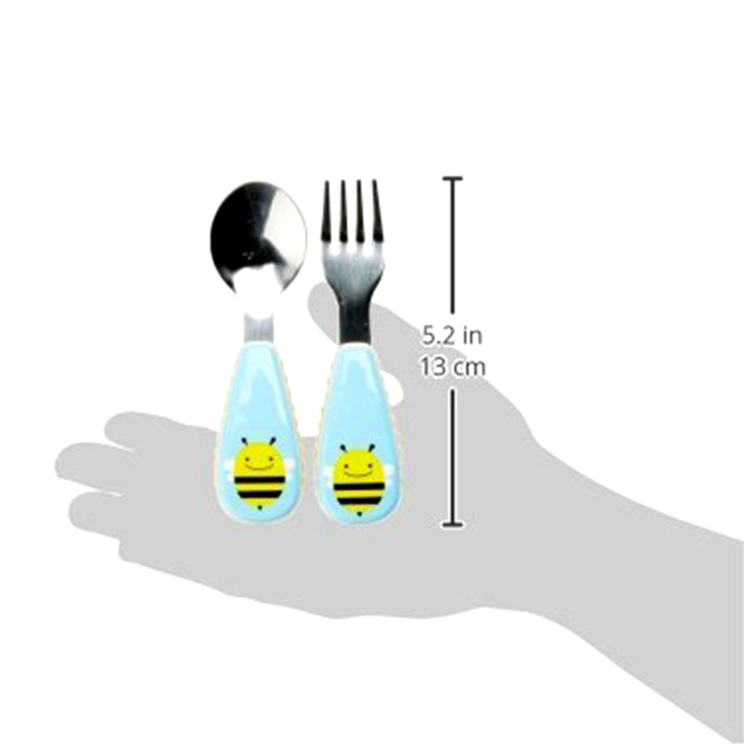 Skip Hop Zoo Utensils Fork & Spoon - Bee