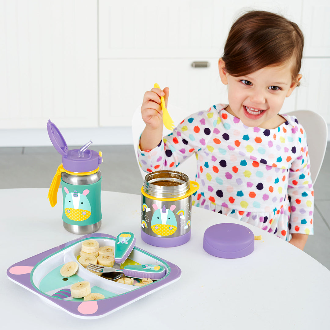 Skip Hop Zoo Utensils Fork & Spoon - Unicorn