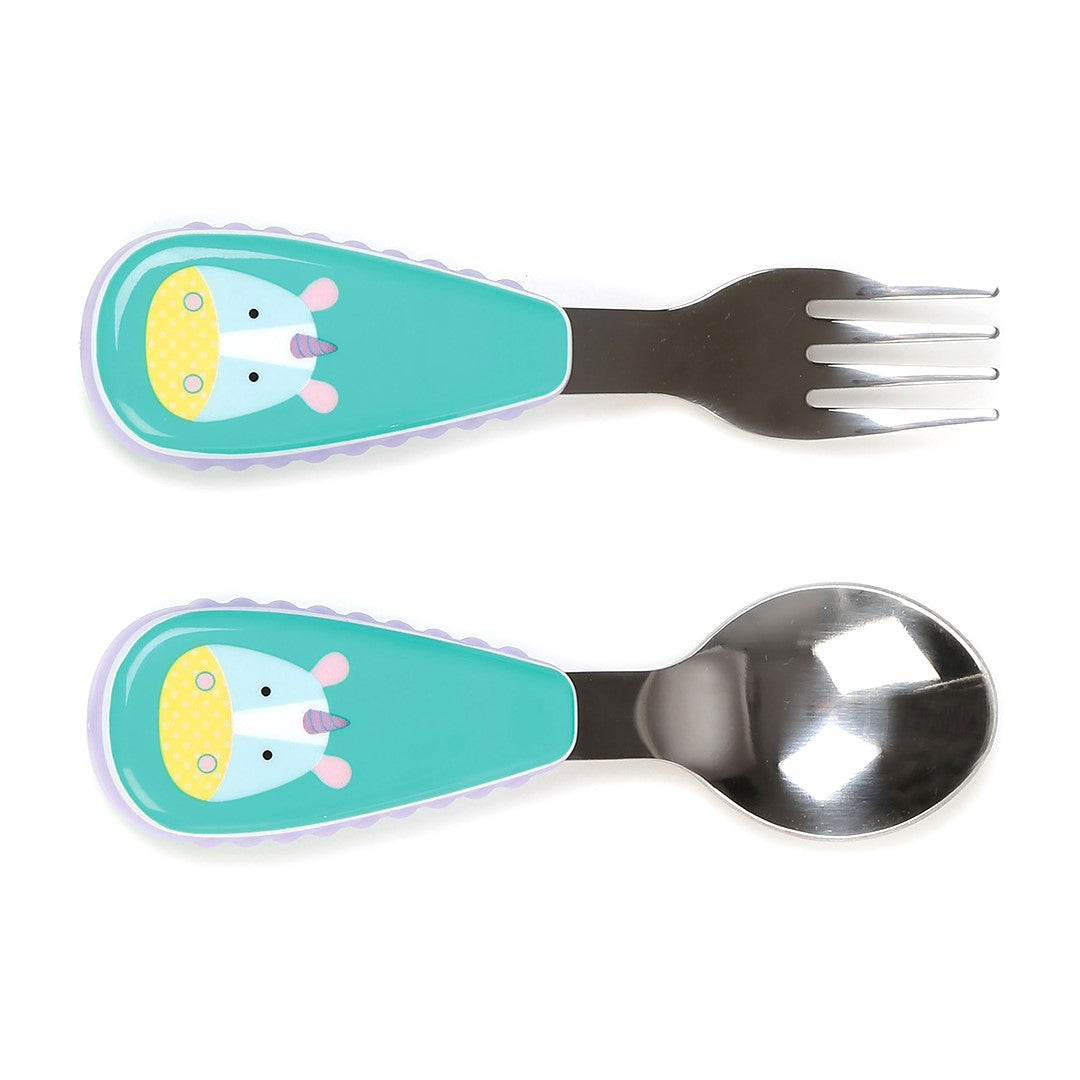 Skip Hop Zoo Utensils Fork & Spoon - Unicorn