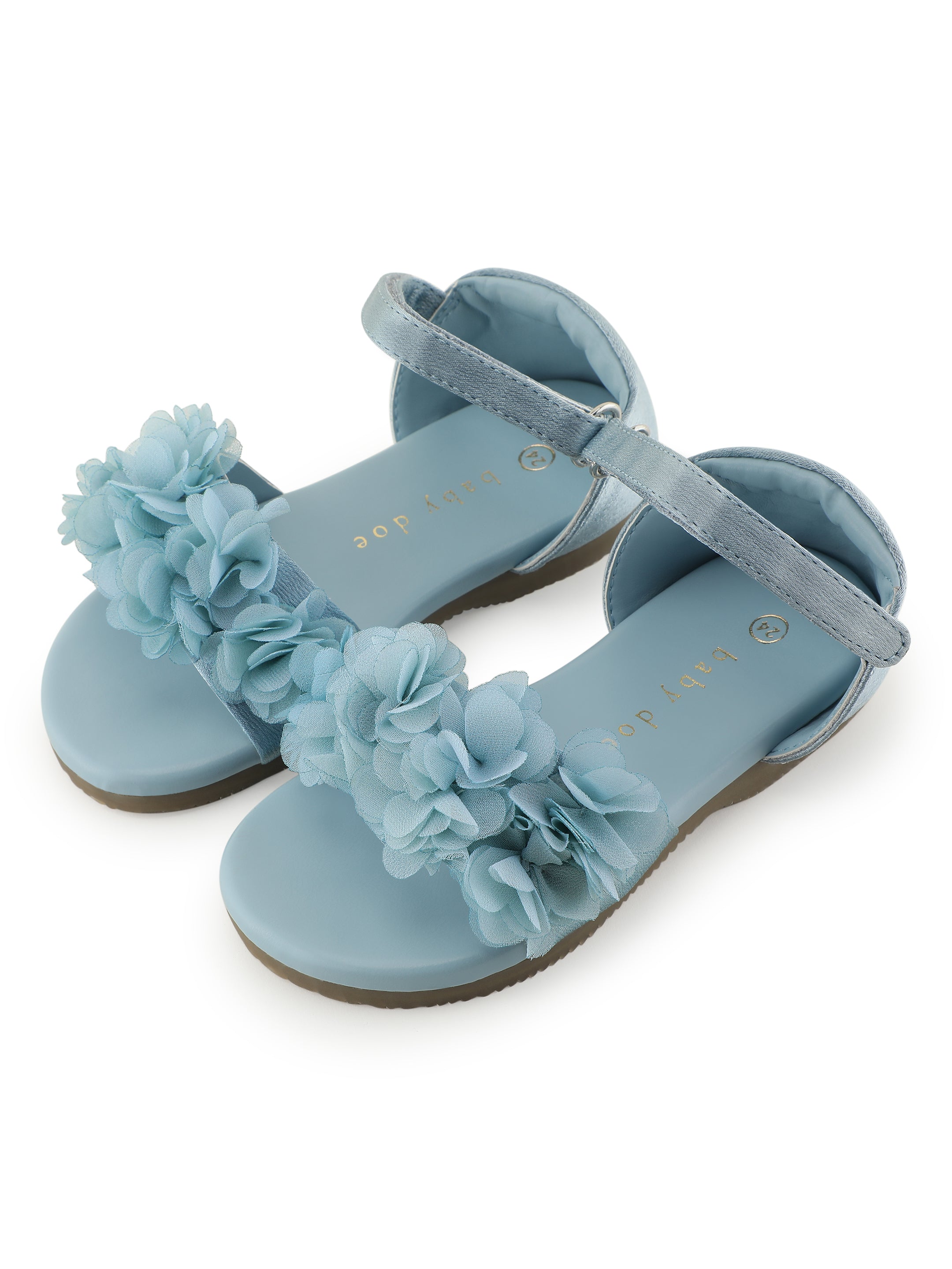 Baby Doe Blossom Blue Sandal