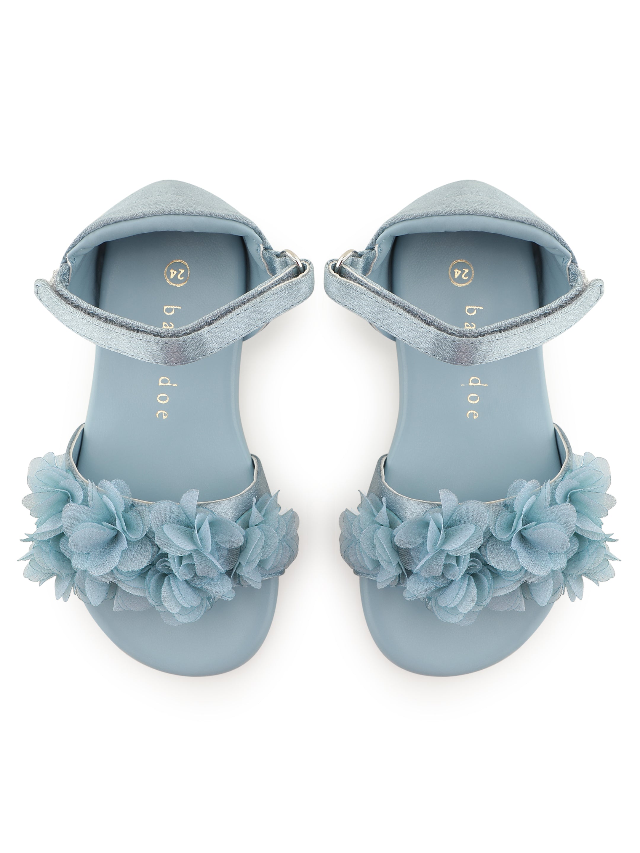 Baby Doe Blossom Blue Sandal