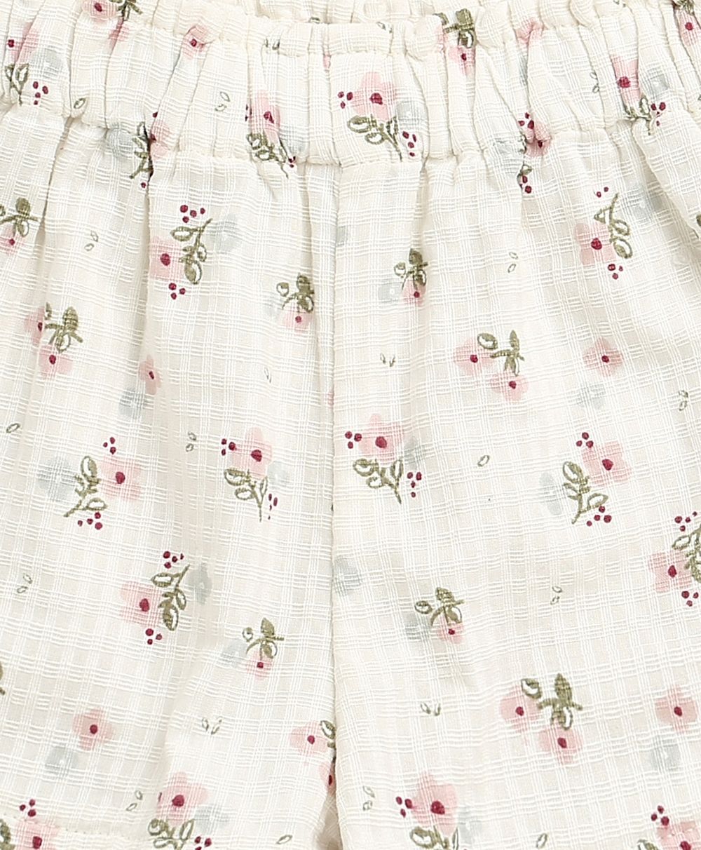 Sweetlime By AS Blossom Whisper Ruffle Co-ord Set