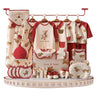 26pcs Cream & Maroon Teddy Love , New born Baby Girl/Boy Gift Hamper all Season wear Clothes Gift Hamper Box - LSB - BS26 - CrmMrntddylo