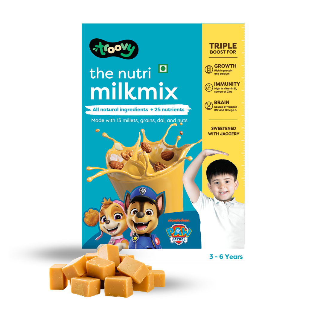 Troovy The Nutri Milk Mix Butterscotch (3-6 yrs)