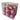 29 pcs, Shiny Metallic Pink Colour Hanging Christmas Tree Ornaments - 