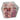 29 pcs, Shiny Metallic Pink Colour Hanging Christmas Tree Ornaments - 