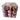 29 pcs, Shiny Metallic Pink Colour Hanging Christmas Tree Ornaments - 