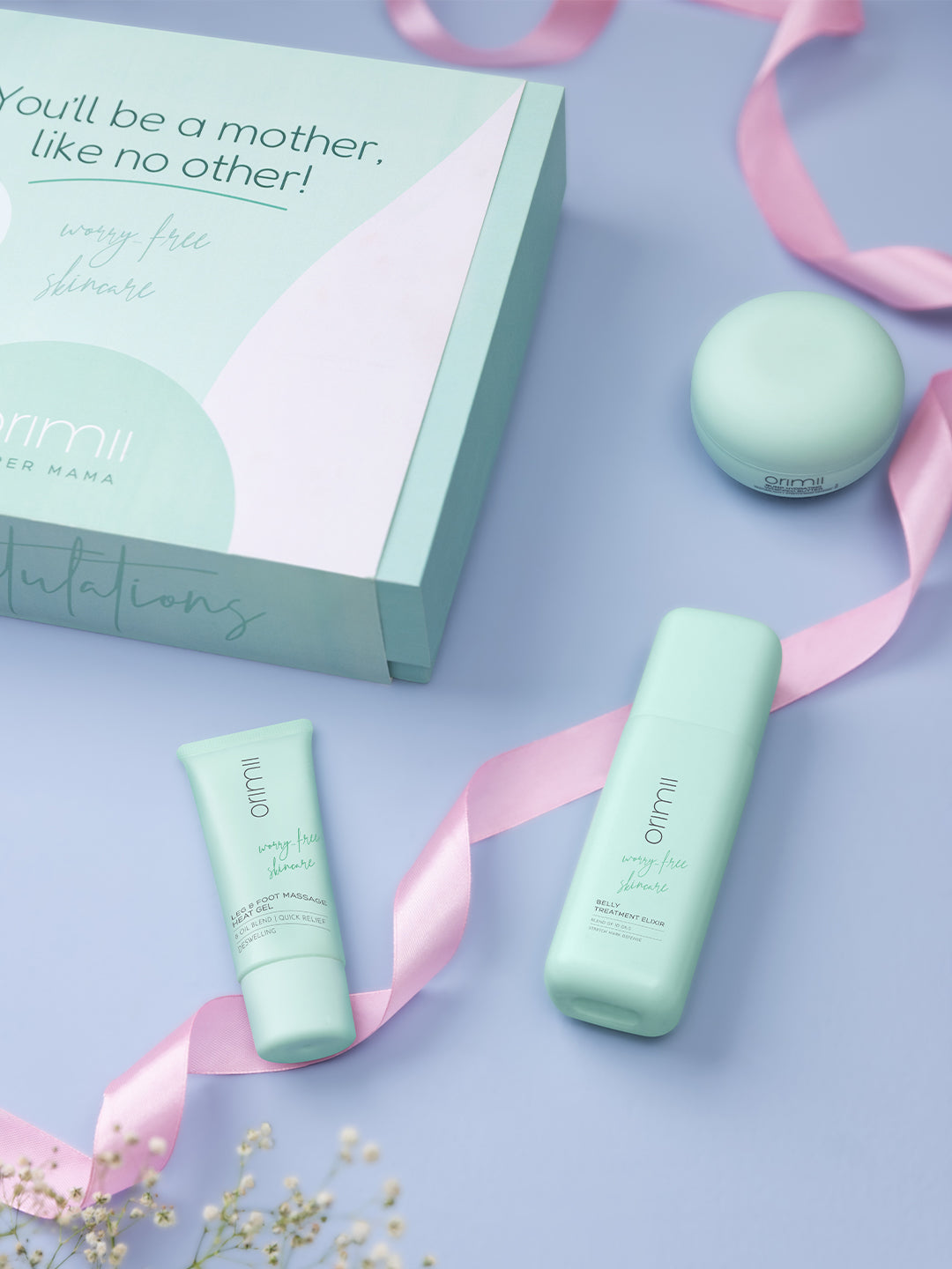 Orimii Mother Like No Other Pregnancy Safe Skincare Gift Box -  Mothers Day Special Gift Set