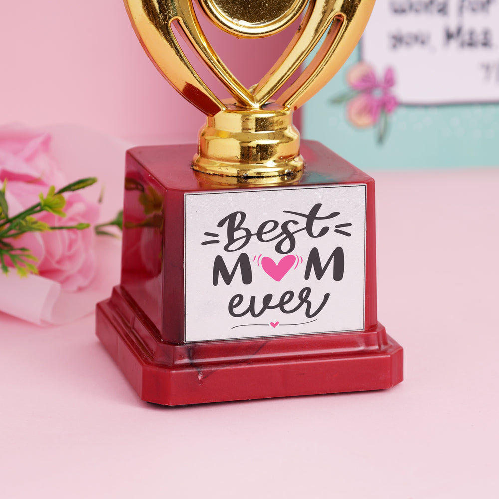 Oye Happy World's No.1 Mom Trophy - Mother's Day Edition