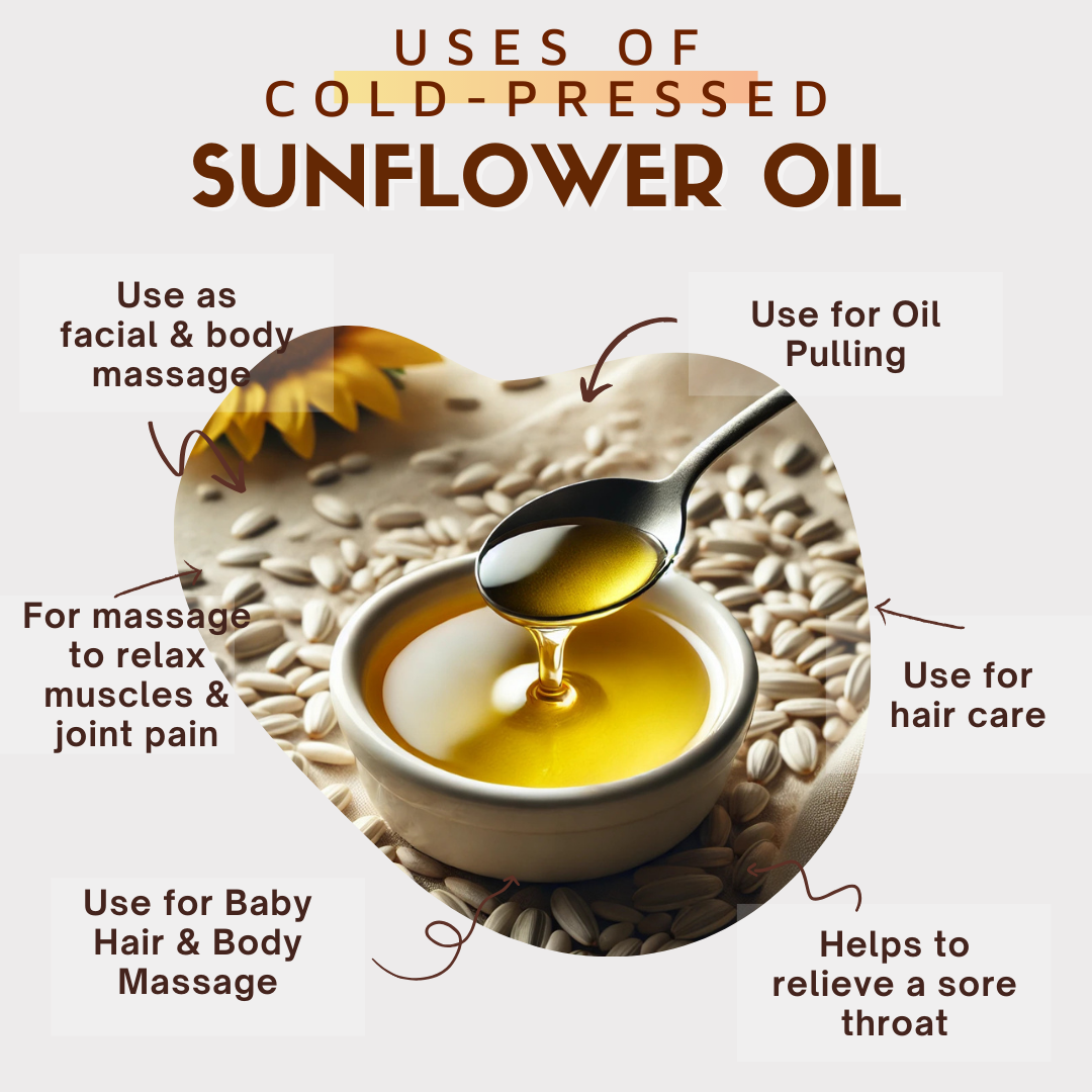 Coco Crush Cold pressed Sunflower Oil