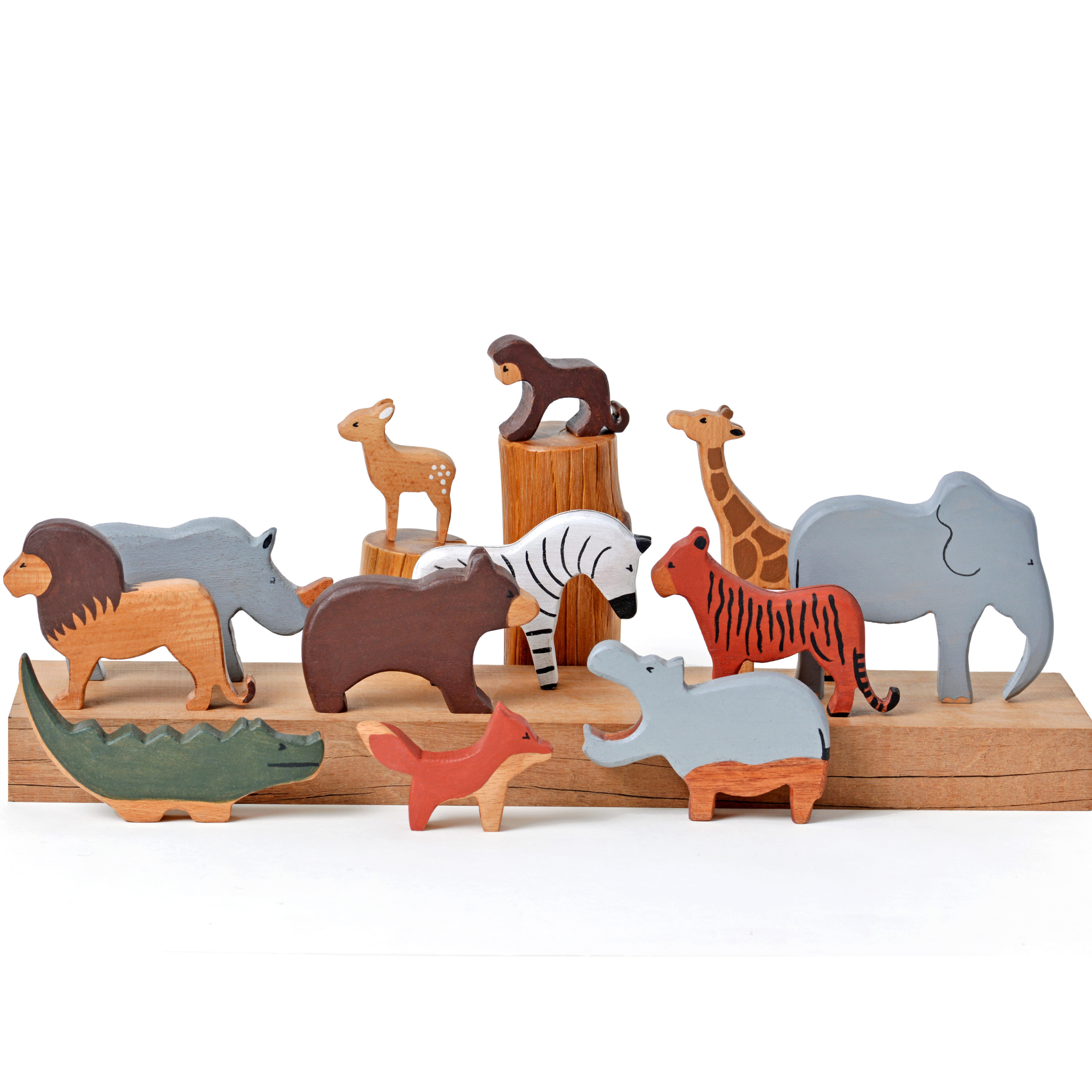 Birch & Bug Wild Animals Set of 12