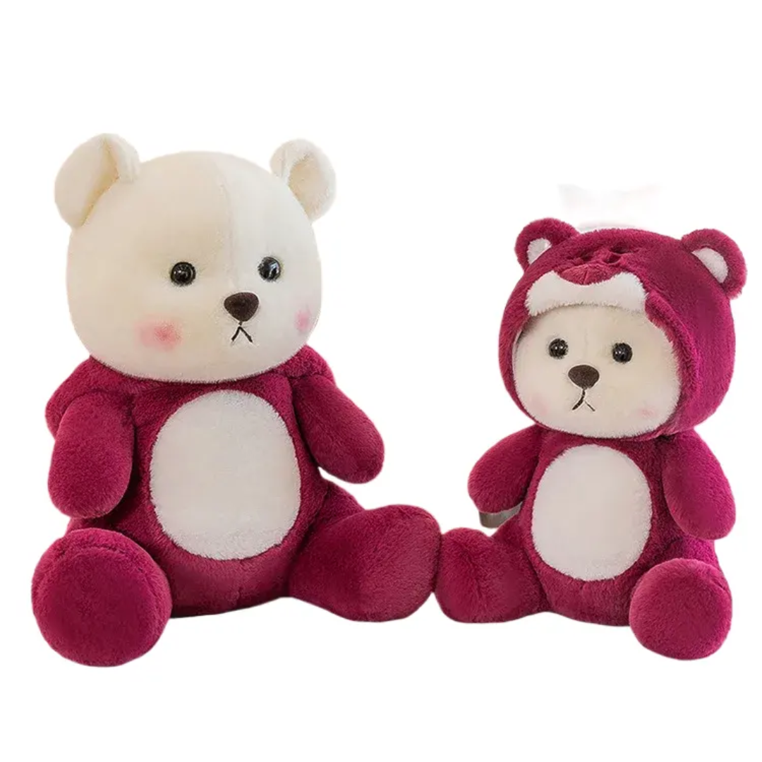 CuddleNest Teddy Bear with Cap - Adorable, Soft & Cuddly Teddy Bear Toy