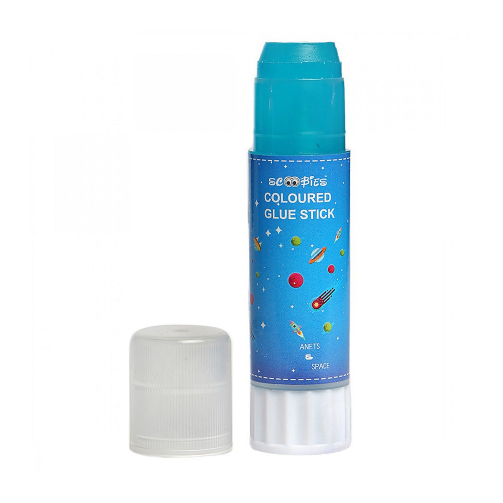 Scoobies Coloured Glue Stick (Blue)