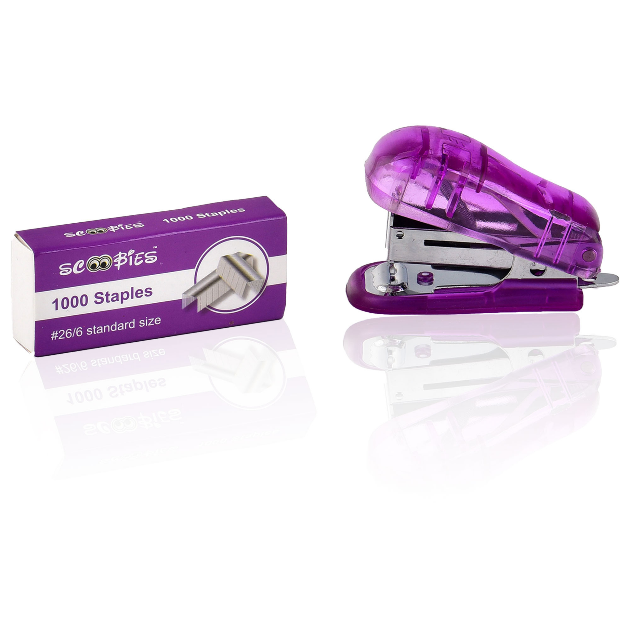 Scoobies Minny Binny Stapler (purple)