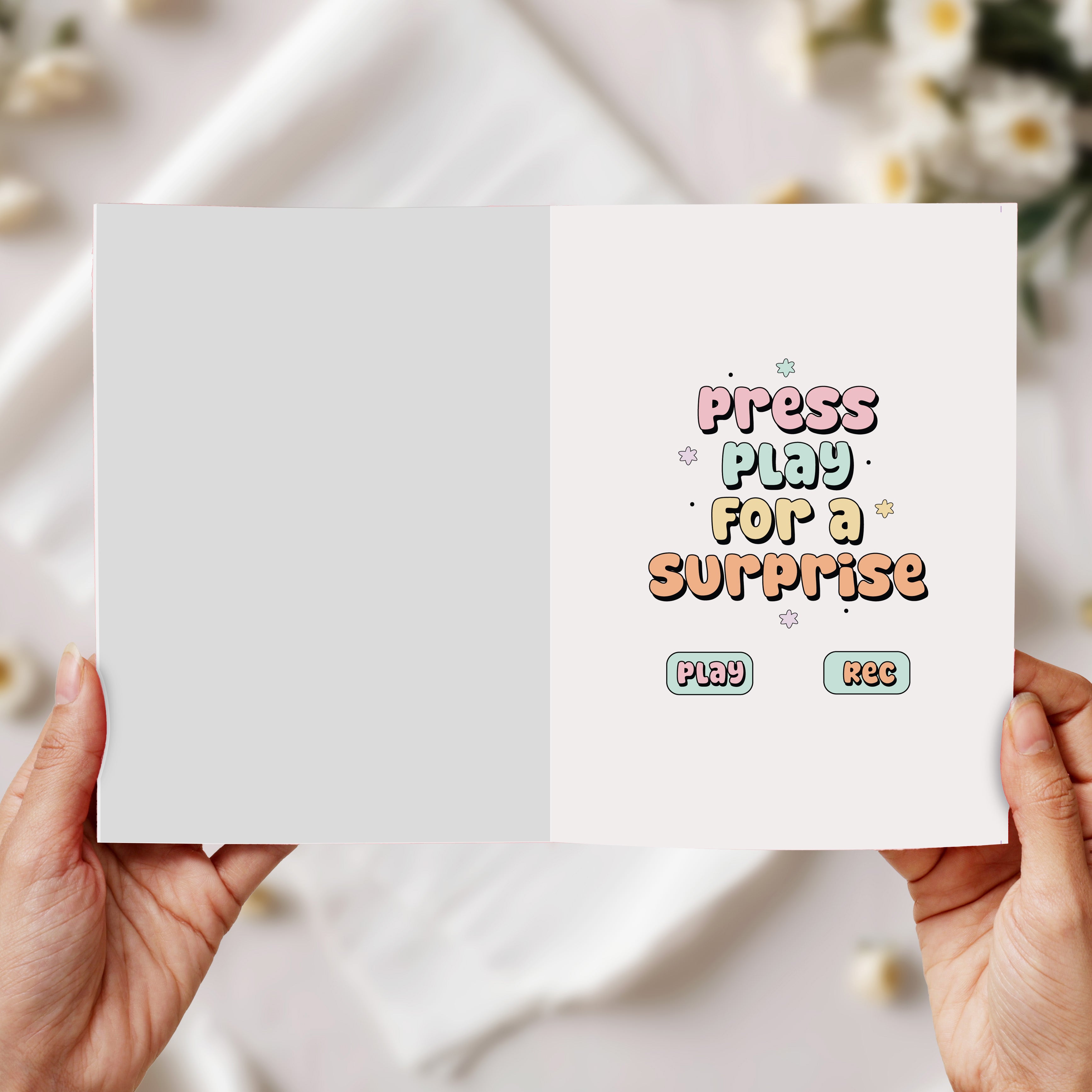 Oye Happy Audio Card for New Moms