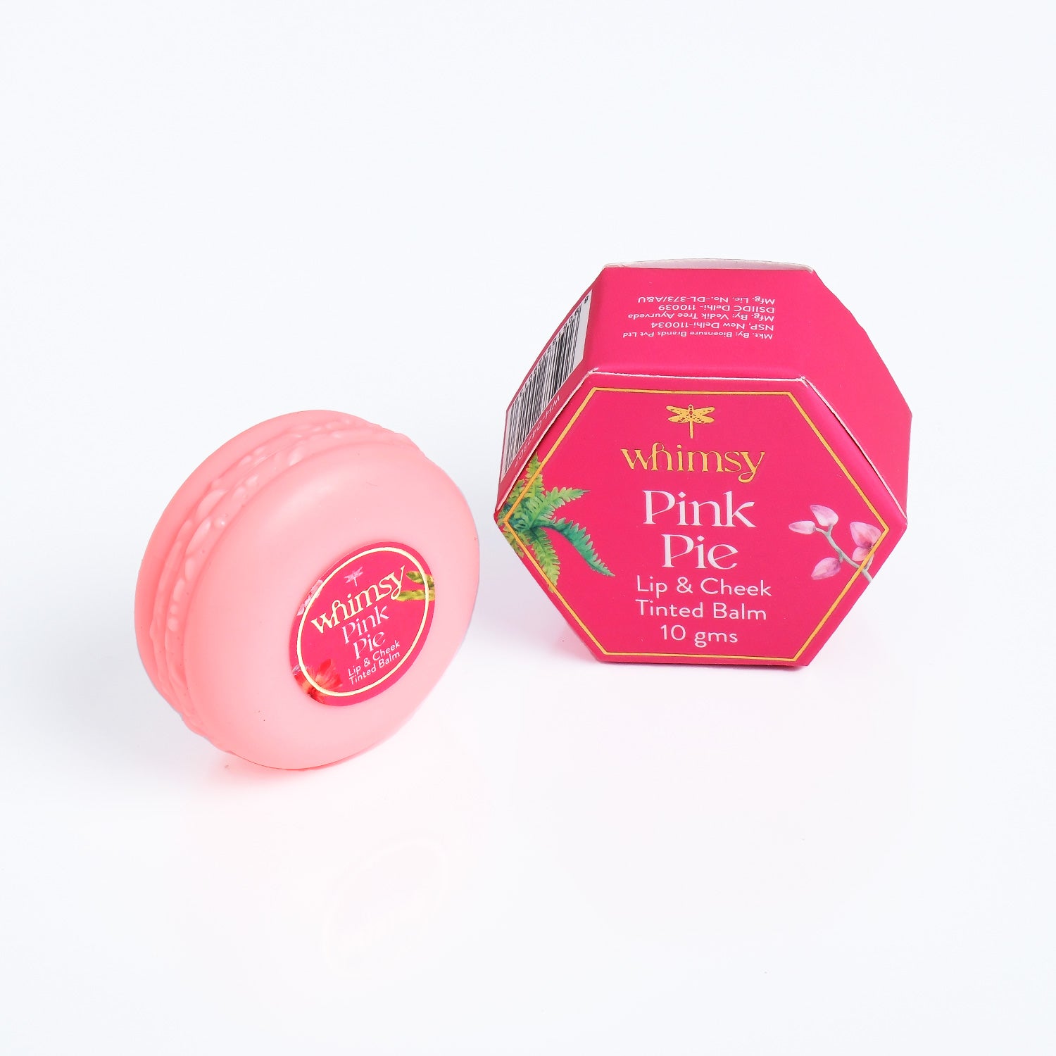 Whimsy Beauty Natural, Organic Lip & Cheek Tint (Red Dew)- 10 g