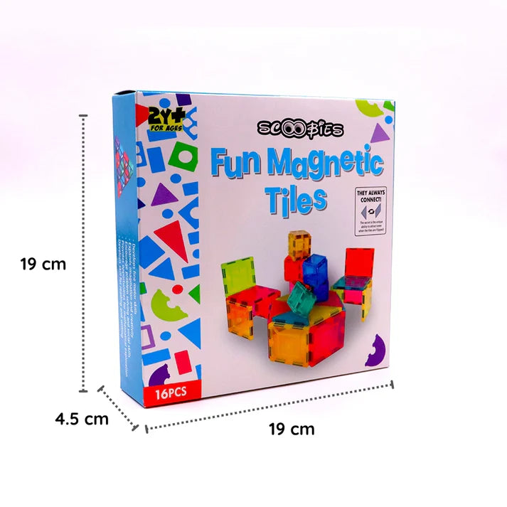 Scoobies Fun Magnetic Tiles