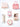 Mulberro New Mom 6-Piece Baby Shower Gift Hamper with Pink Bunny Tote