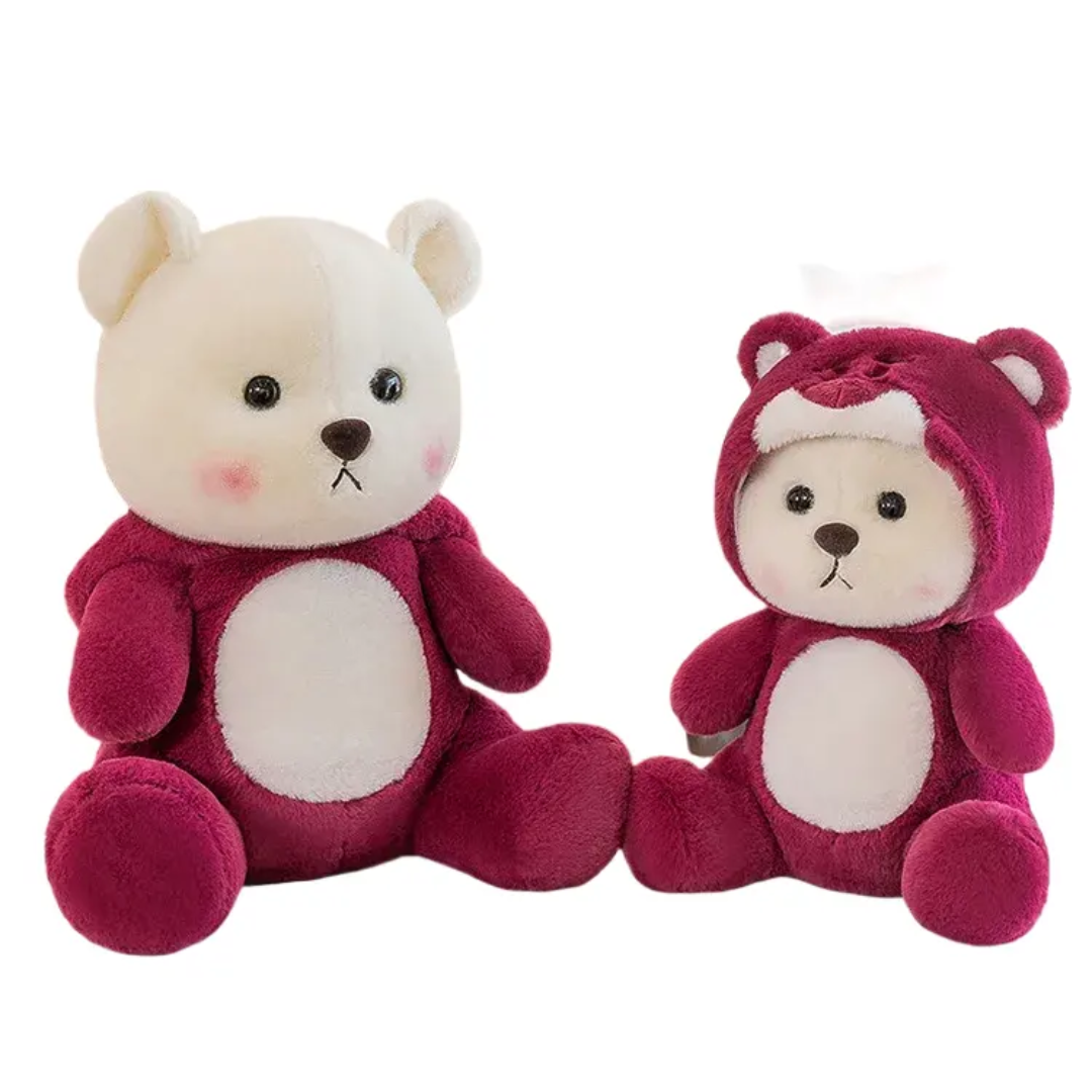 CuddleNest Teddy Bear with Cap- Adorable, Soft & Cuddly Teddy Bear Toy