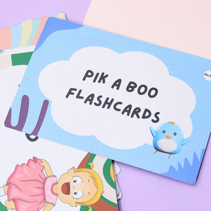 PiK A BOO Positive Affirmations Flash Cards | Early Learning for Kids