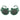 2d Ear Green Frame Anti Ultraviolet Unisex Sunglasses for Toddlers with Satin Storage Pouch - 2 - 5 years Swim