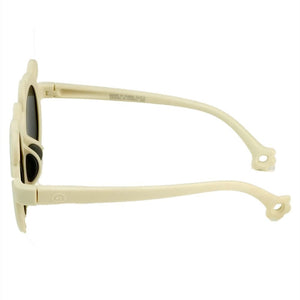 2d Ear White Frame Anti Ultraviolet Unisex Sunglasses for Toddlers with Satin Storage Pouch - 2 - 5 years Swim