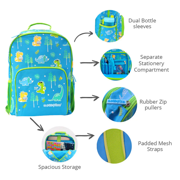 Scoobies Dino Glow-in-the-Dark Backpack