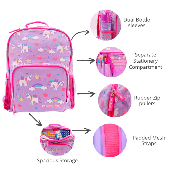 Scoobies Unicorn Glow in the Dark Bag