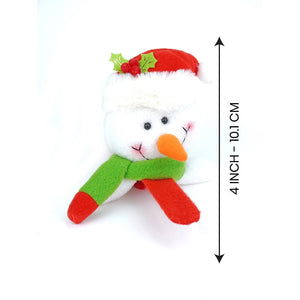 2pcs 3d Snowman Christmas Hairband and Snowman Wrist Band Combo set for Kids and Adults (Free Size) - XMAS ACCESSORIES