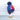 2pcs Blue Red Face Dino themed Beanie Winter Cap with matching Neck Cuff style Muffler for Kids - Winter Wear