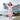 2pcs Bold Pink Stripes Swimsuit for Girls with UPF 50+. with Free Washbag - 4 - 5 Years Swim