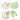 2pcs Light Green Little Florals and Bows Long Frock style Top with matching full Pants - 12 - 18 Months Kids Clothing