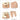 2pcs Peach Scalloped Long Frock style Top with matching full Pants - 12 - 18 Months Kids Clothing