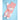 2pcs Peach Unicorn themed Beanie Winter Cap with matching Long style Neck Muffler for Kids, 4 - 10 Years - Winter Wear