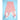 2pcs Peach Unicorn themed Beanie Winter Cap with matching Long style Neck Muffler for Kids, 4 - 10 Years - Winter Wear