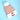 2pcs Pink Santa Christmas themed Winter Cap Beanie with matching Long style Neck Muffler for Kids, 3 - 10 Years - 3 - 10 Years Winter Wear