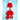 2pcs Red Reindeer themed Winter Cap Beanie with matching Long style Neck Muffler for Kids, 3 - 10 Years - 3 - 10 Years Winter Wear