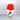 2pcs Red Reindeer themed Winter Cap Beanie with matching Long style Neck Muffler for Kids, 3 - 10 Years - 3 - 10 Years Winter Wear