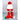 2pcs Red Santa Christmas themed Winter Cap Beanie with matching Long style Neck Muffler for Kids, 3 - 10 Years - Winter Wear