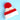2pcs Red Santa Christmas themed Winter Cap Beanie with matching Long style Neck Muffler for Kids, 3 - 10 Years - Winter Wear