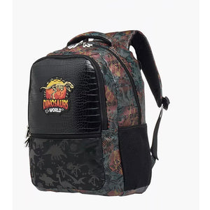 2pcs set of Jurasic Dino School Backpack & matching Lunchbag for Kids, 5yrs - 10yrs - Back To School